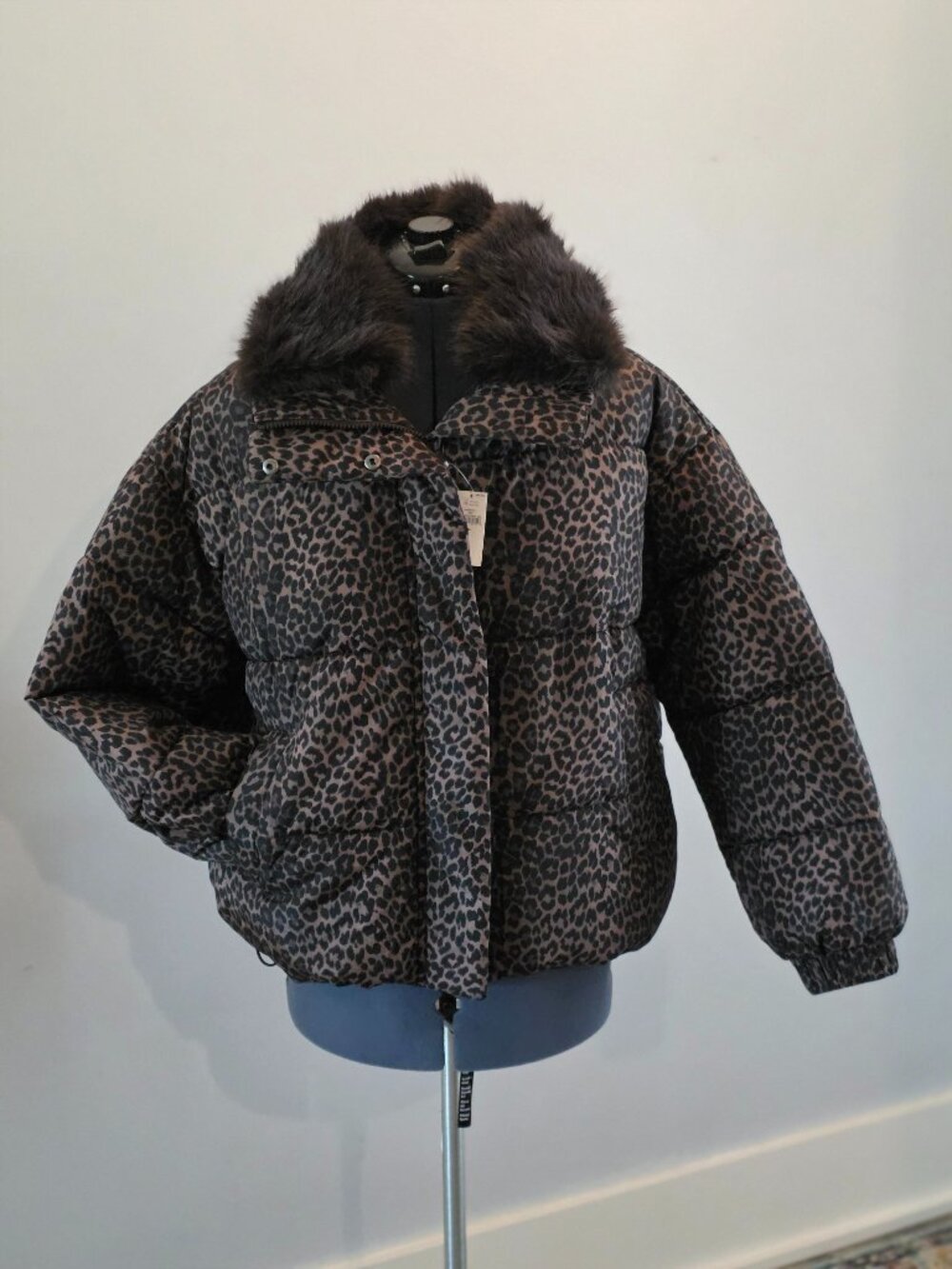 GAP Faux fur-Trim puffer Jacket
